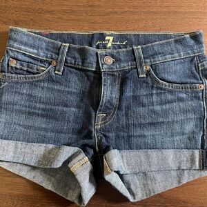 7ForAllMankind Denim Shorts.